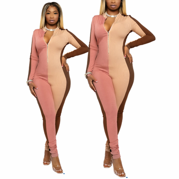 Banned Nudes Patch Work Jumpsuit Set